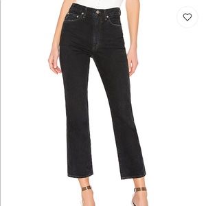 AGOLDE High Rise Kick in Pepper